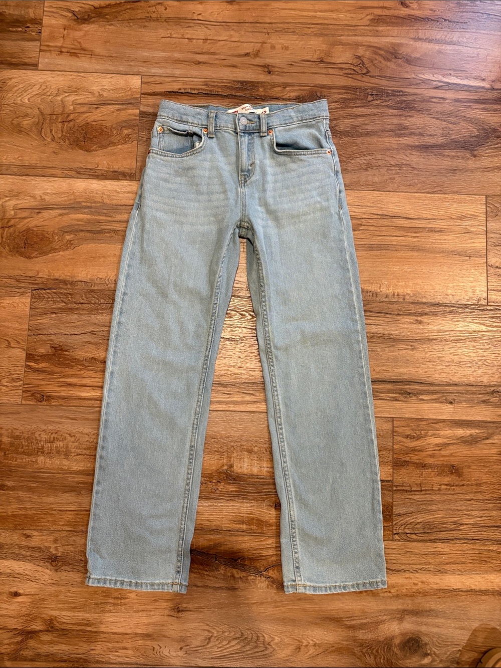 Classic Straight-Light Blue Boy’s Jeans